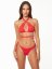 Ultimate Diva Bikiny Set - Barva: Fire red, Horní díl: L, Spodní díl: S, Tkanina: MATT
