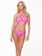 Worldly Famous Bikiny Set - Barva: Pop pink, Horní díl: L, Spodní díl: L, Tkanina: MATT
