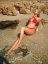 Ultimate Diva Bikiny Set - Barva: Fire red, Horní díl: L, Spodní díl: M, Tkanina: MATT
