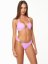 Alluring Seductive Bikiny Set - Barva: Orchid violet, Horní díl: L, Spodní díl: S, Tkanina: MATT