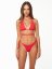 Ultimate Diva Bikiny Set - Barva: Fire red, Horní díl: L, Spodní díl: M, Tkanina: MATT